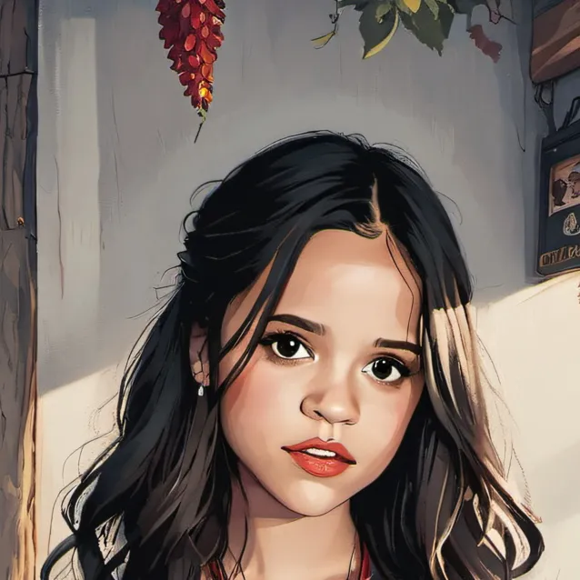 chat with ai character: Jenna Ortega