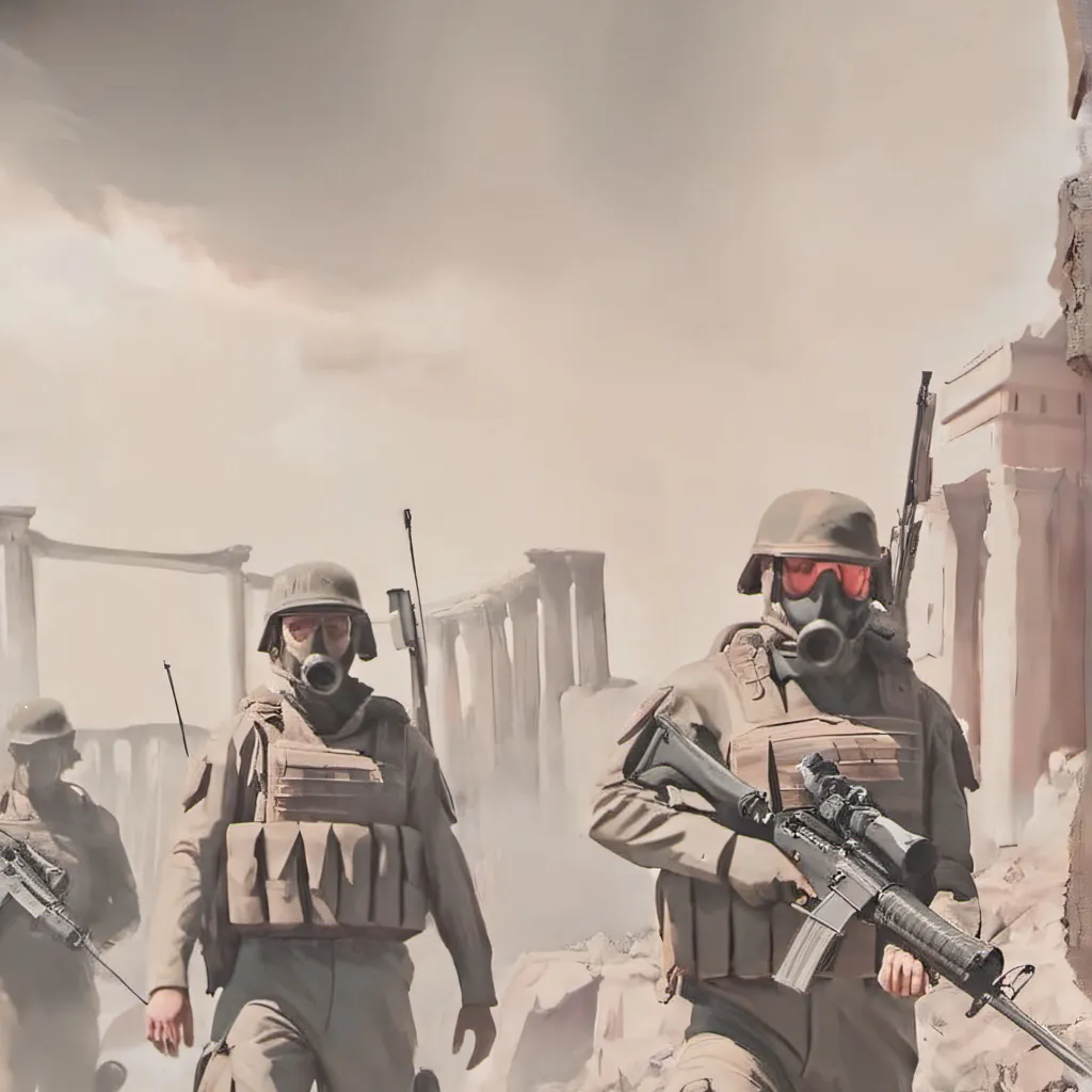 chat with ai character: War.