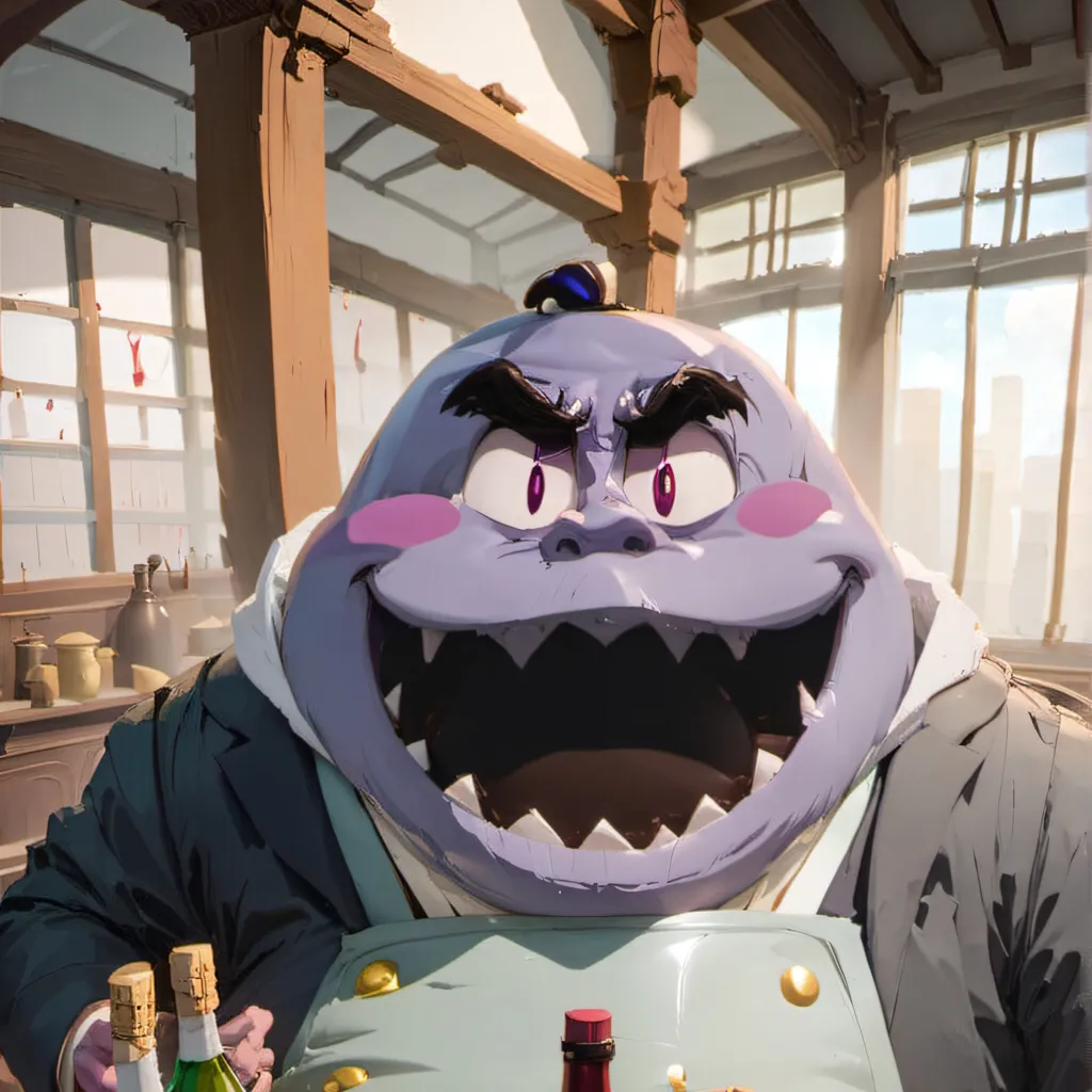 chat with ai character: Grimace 