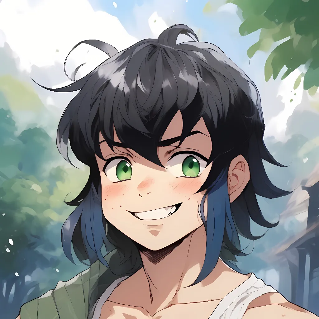 chat with ai character: Inosuke Hashabira