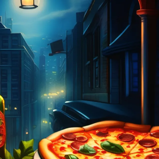 chat with ai character: Pizza