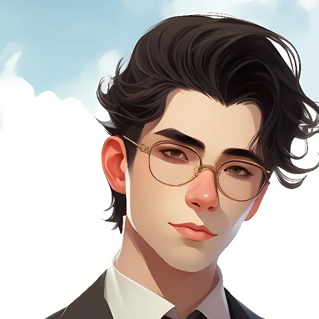 chat with ai character: cyan and yellow.