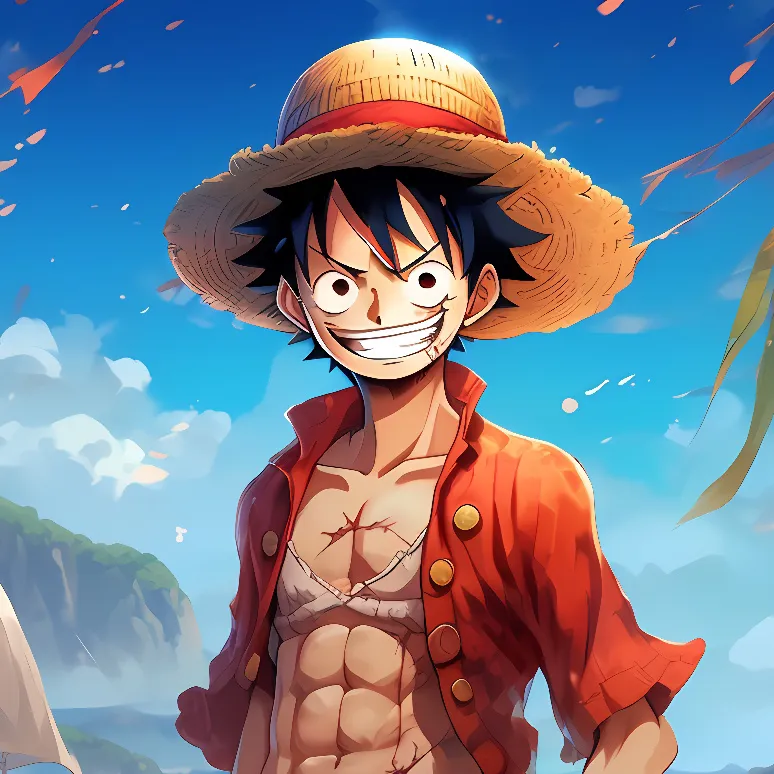 chat with ai character: Luffy