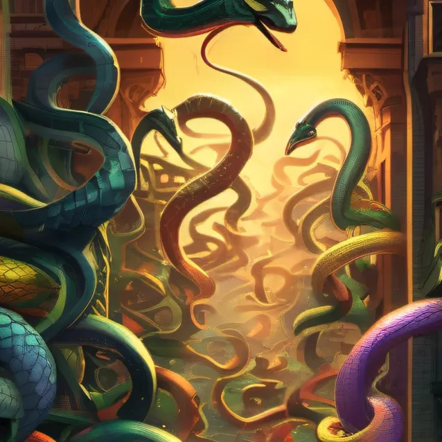 chat with ai character: Snake Hallway