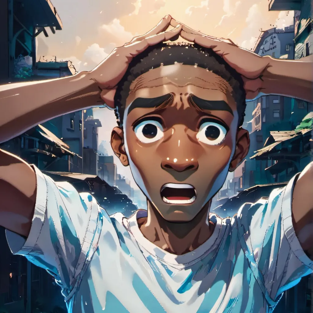 chat with ai character: Shocked man