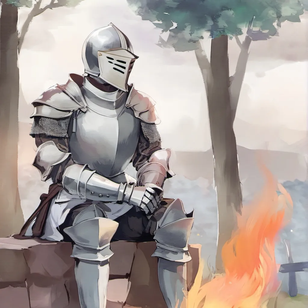 chat with ai character: knight