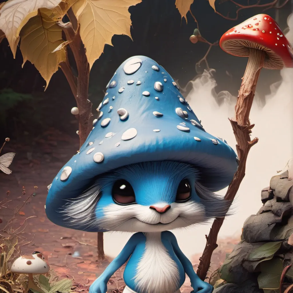 chat with ai character: Smurf cat