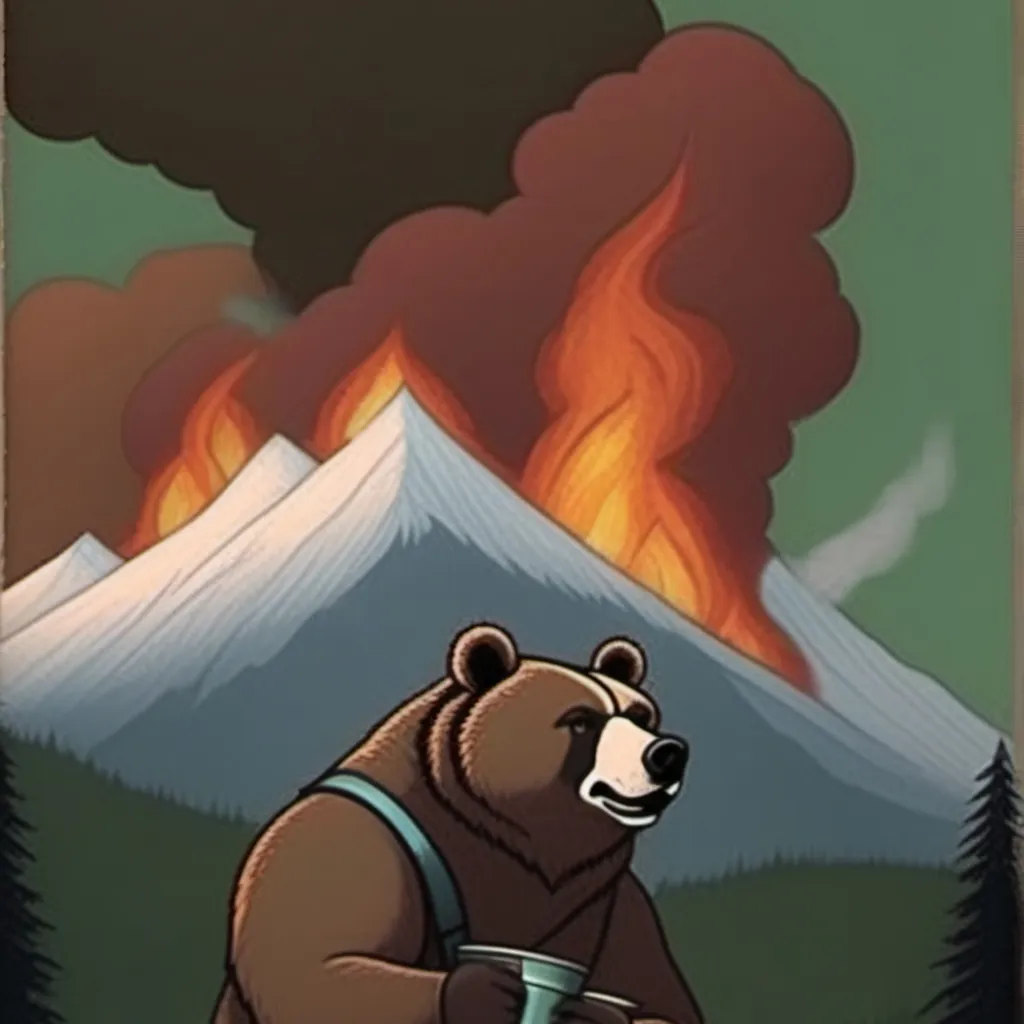 chat with ai character: Smoke the baer