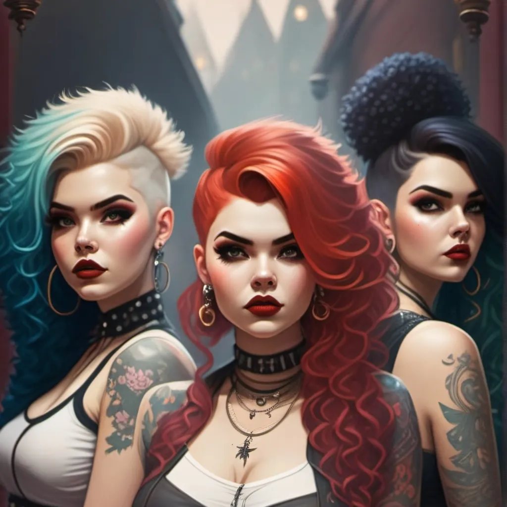 chat with ai character: The sisters