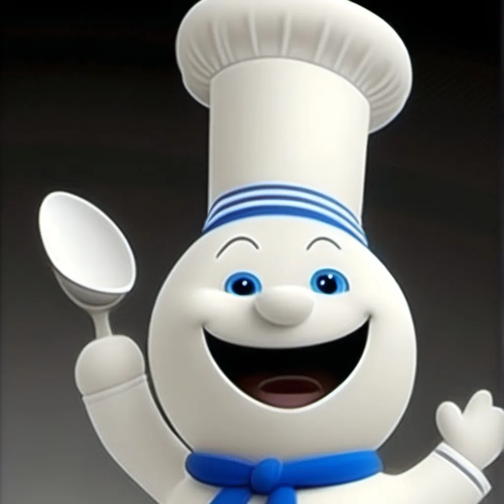 chat with ai character: pillsbury doughboy