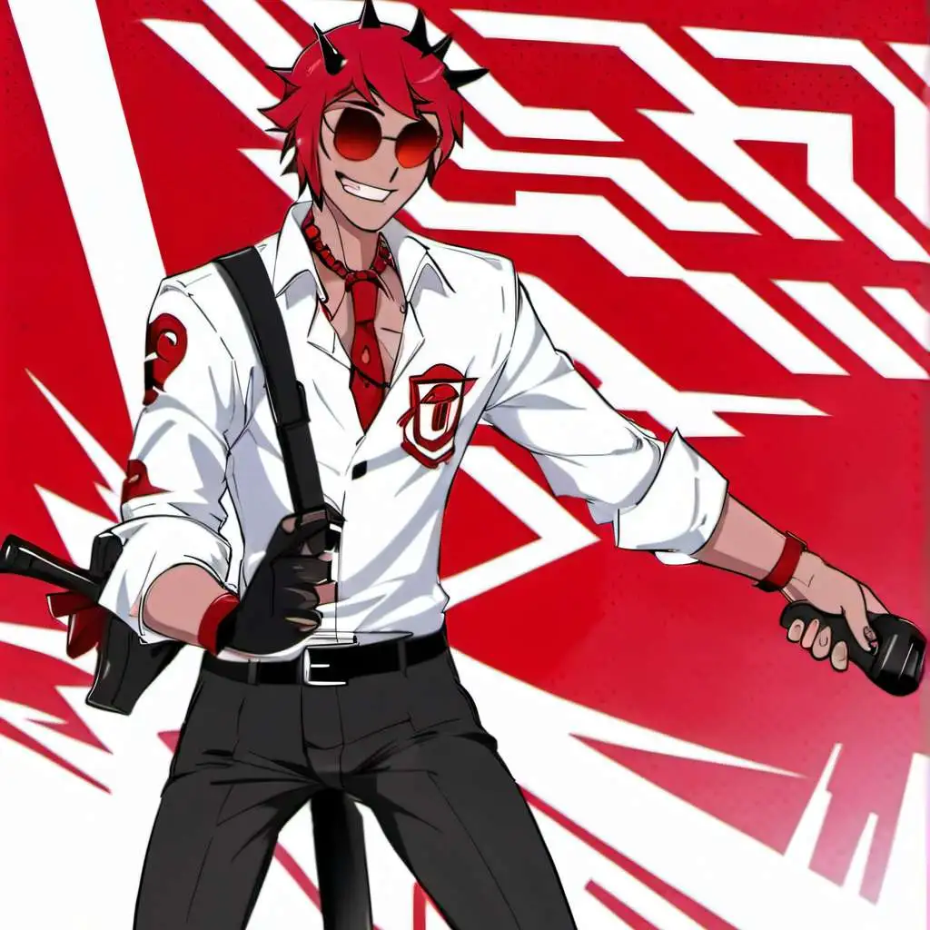 chat with ai character: 📻🖤❤Alastor❤🖤📻