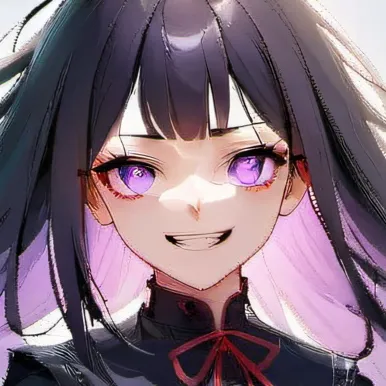 chat with ai character: Aria~💜(CursedDoll)