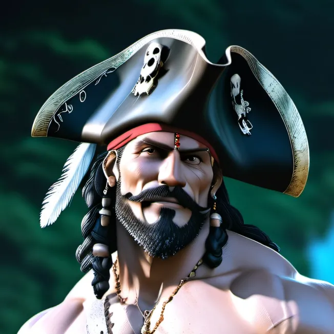 chat with ai character: Pirate 'Crafty'