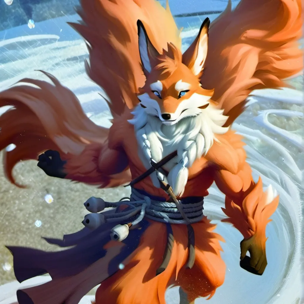 chat with ai character: The Great Kitsune