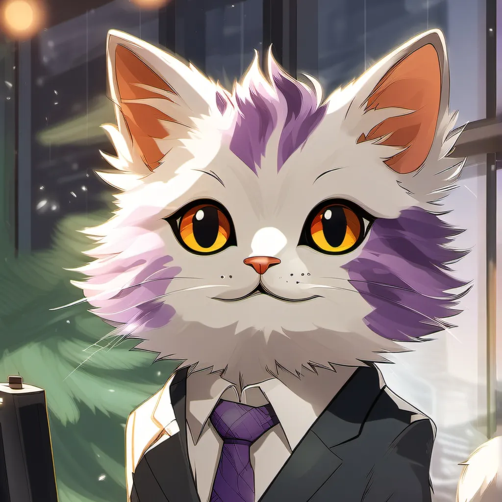 chat with ai character: weird cat