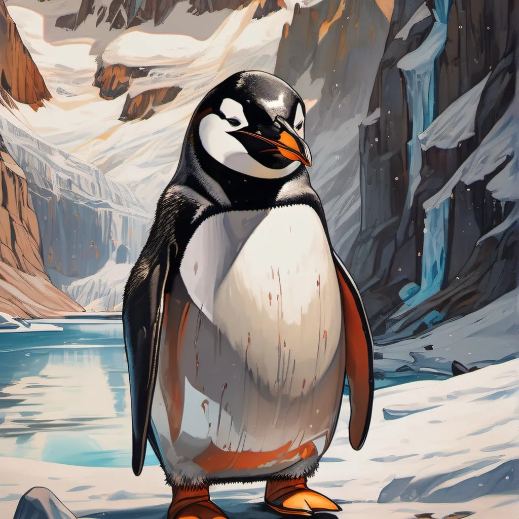 chat with ai character: penguin