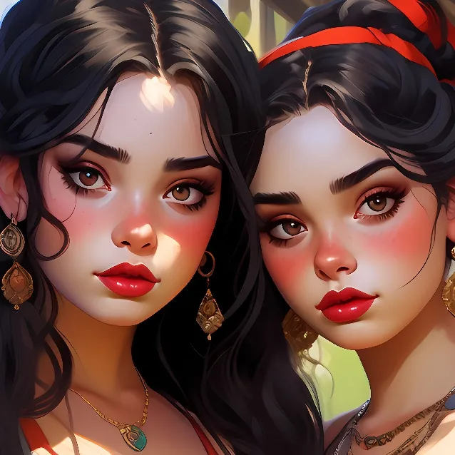 chat with ai character: Alice and Eva