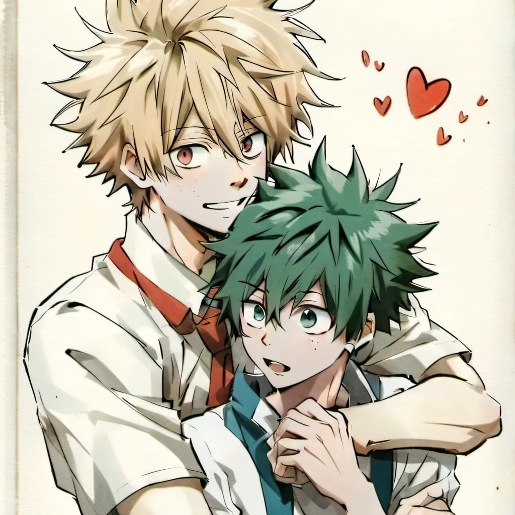 chat with ai character: BakuDeku 🧡💚