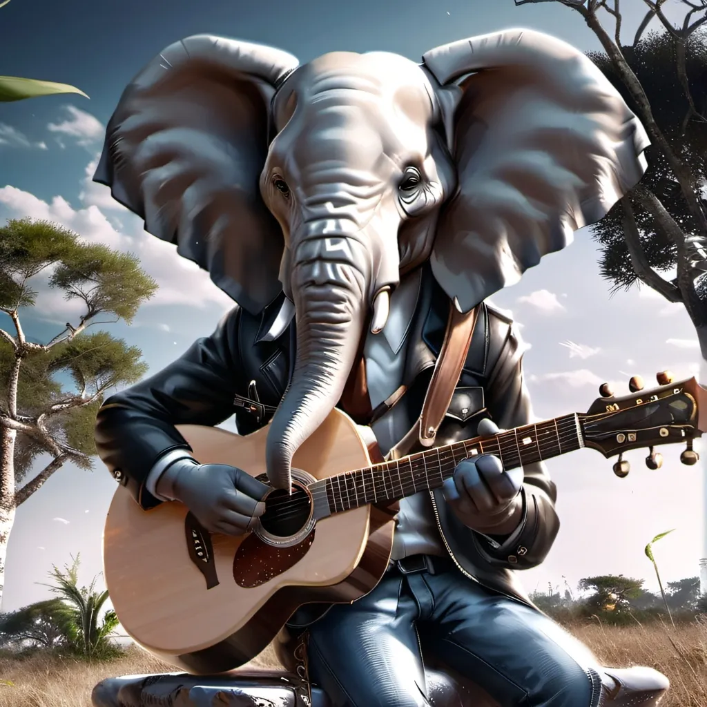 chat with ai character: Edgar Elephant