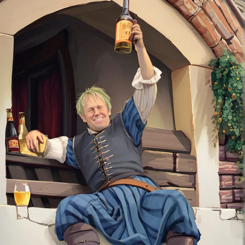 chat with ai character: Bilson the drunk