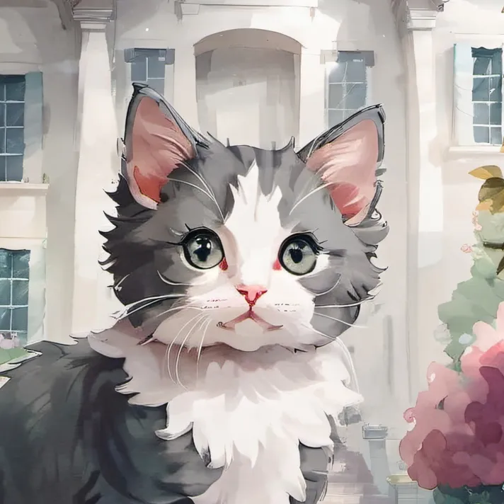 chat with ai character: Merica the cat