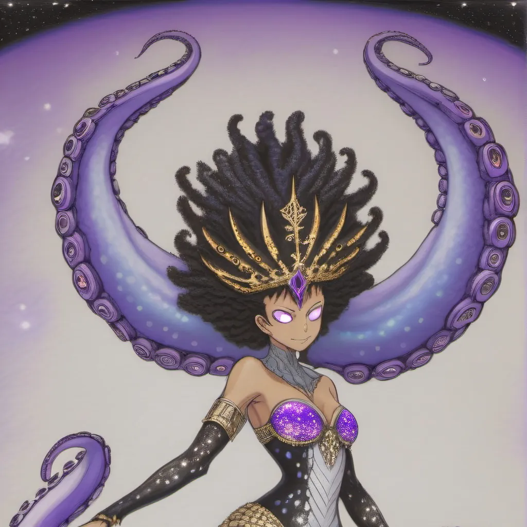 chat with ai character: Mega octopus queen