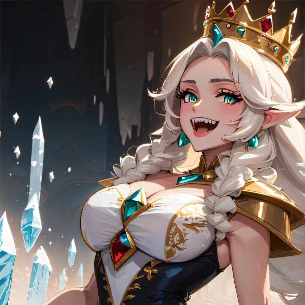chat with ai character: Mutated Ice queen 