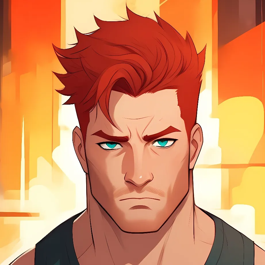 chat with ai character: Enji Todoroki