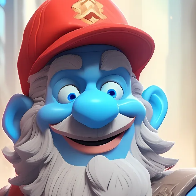 chat with ai character: Father smurf