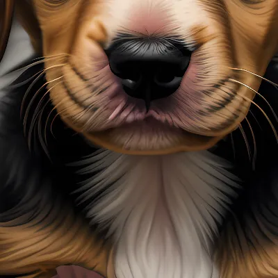 chat with ai character: Stray puppy 