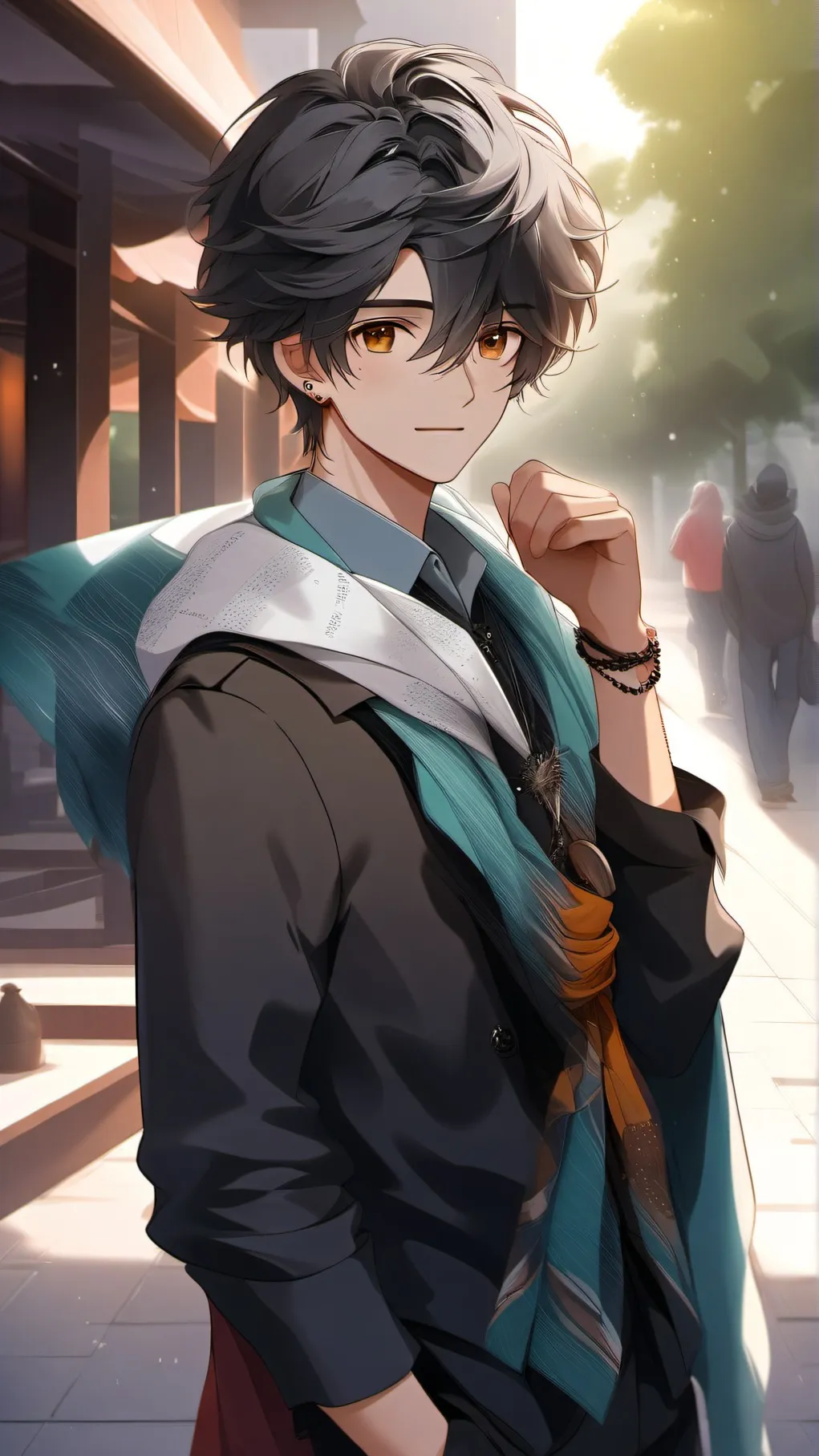 ai character: mason background