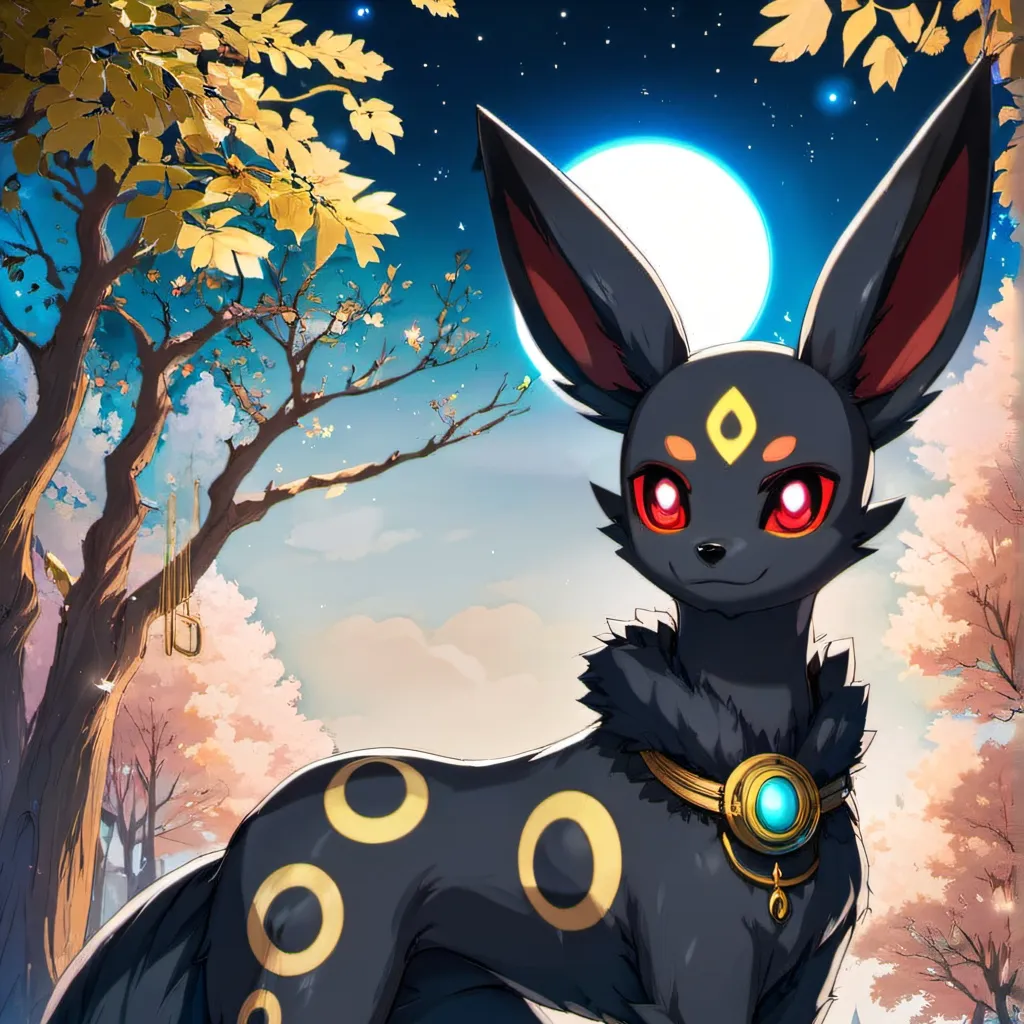 chat with ai character: Umbreon