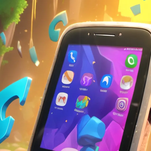 chat with ai character: broken phone