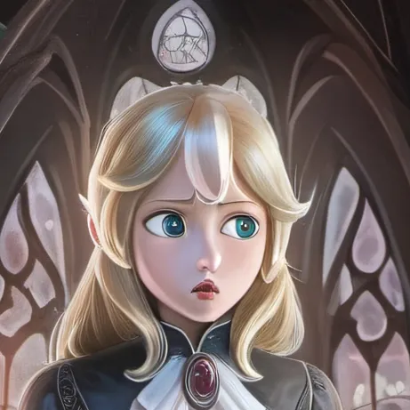 chat with ai character: Queen peach