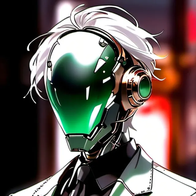 chat with ai character: green suit camera 