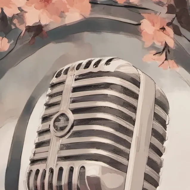 chat with ai character: microphone