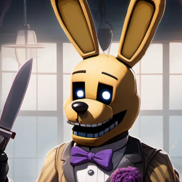 chat with ai character: spring bonnie 