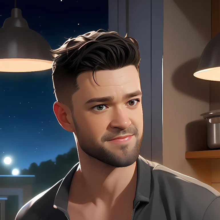 chat with ai character: Justin 