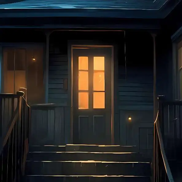 chat with ai character: haunted house