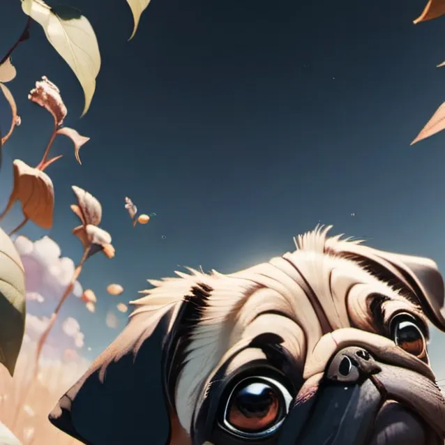 chat with ai character: lil pug