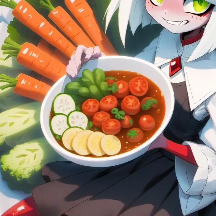 chat with ai character: Veggie