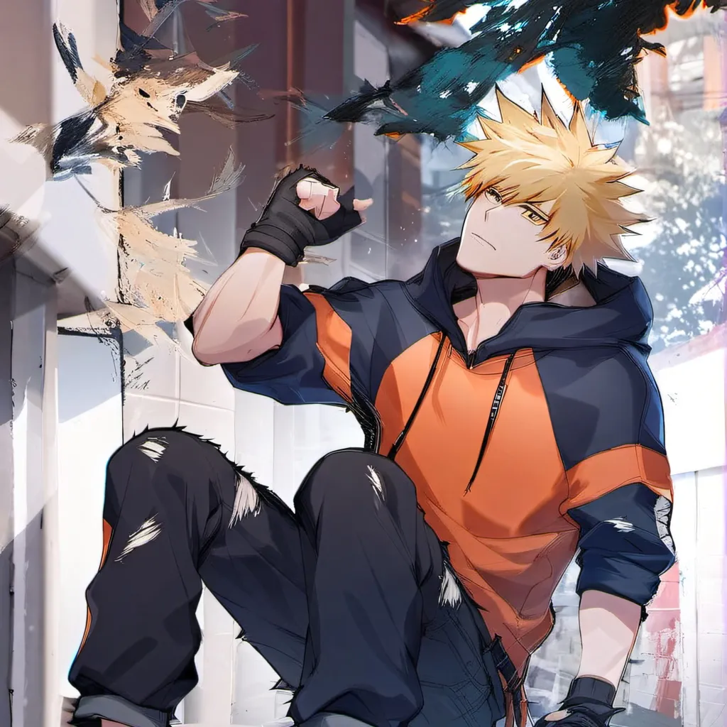 chat with ai character: />Katsuki Bakugo<\