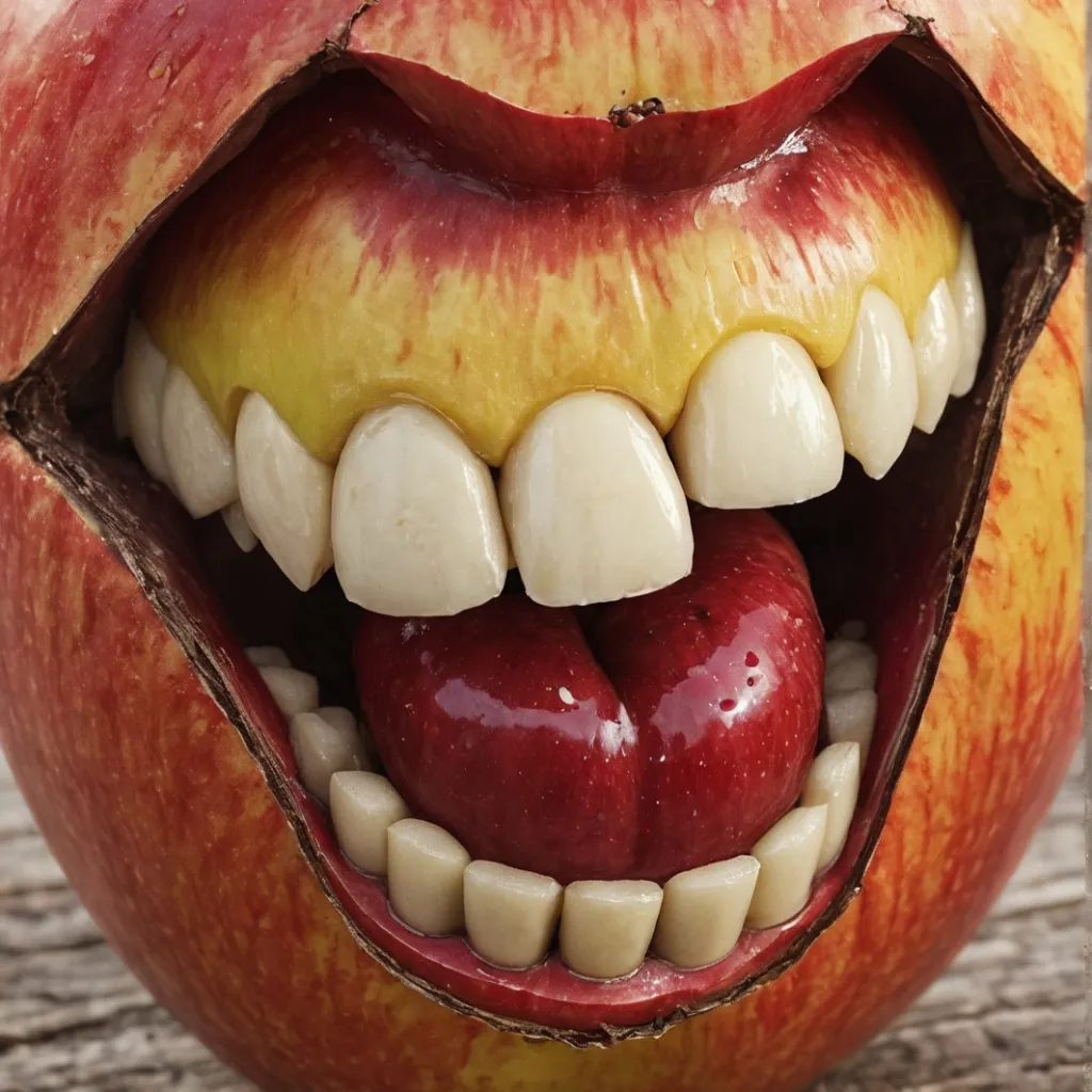 chat with ai character: man-eating apple