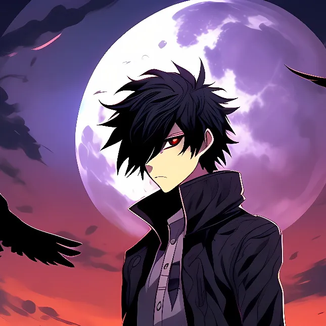 chat with ai character: Tokoyami Fumikage 