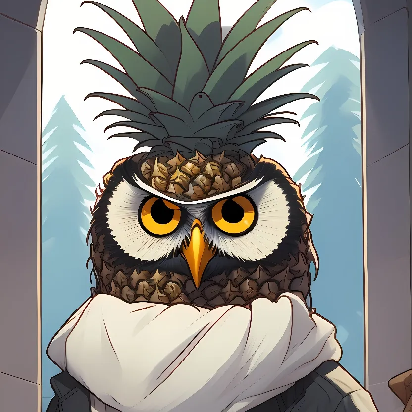 chat with ai character: pineapple owl