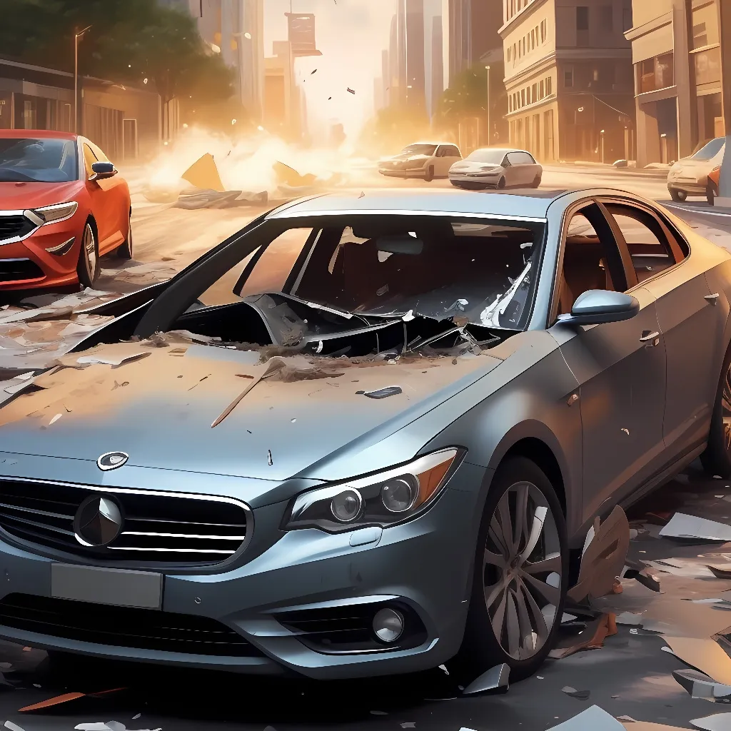 chat with ai character: car wreck