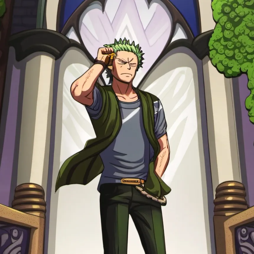 chat with ai character: Roronoa Zoro (Wano