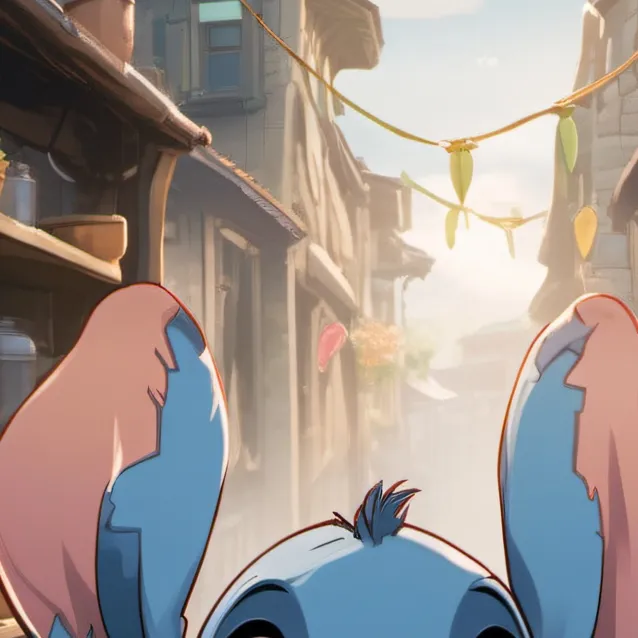 chat with ai character: stitch 