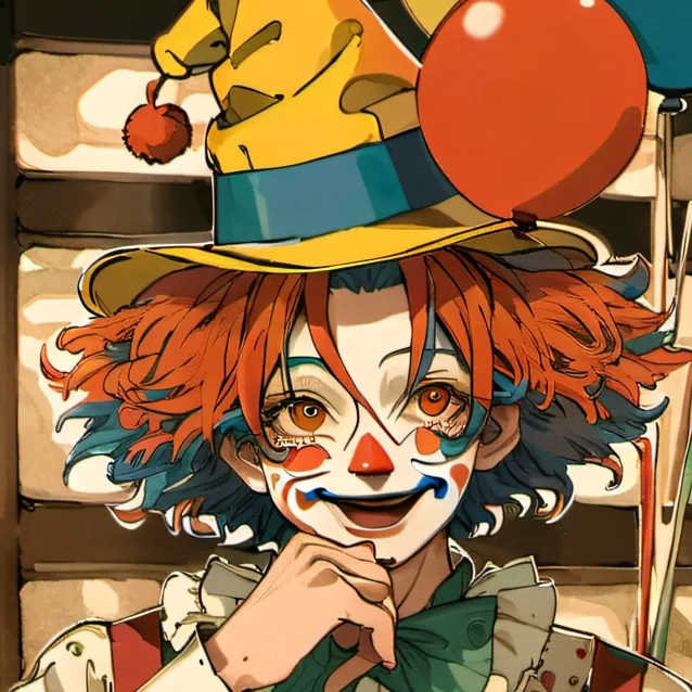 chat with ai character: goofy clown