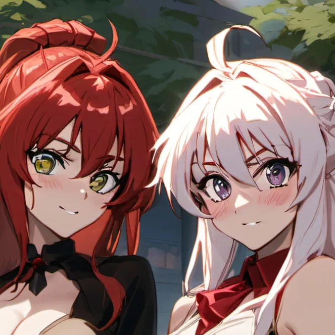 chat with ai character: ruby and amber